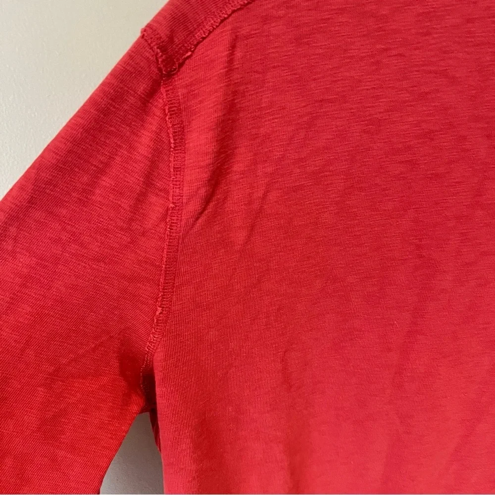 J. Crew Pullover Mens 1/4 Zip Ringspun Jersey 100% Cotton | L